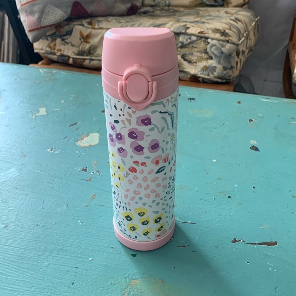 Pottery Barn kids/teen 17 oz water bottle, floral print